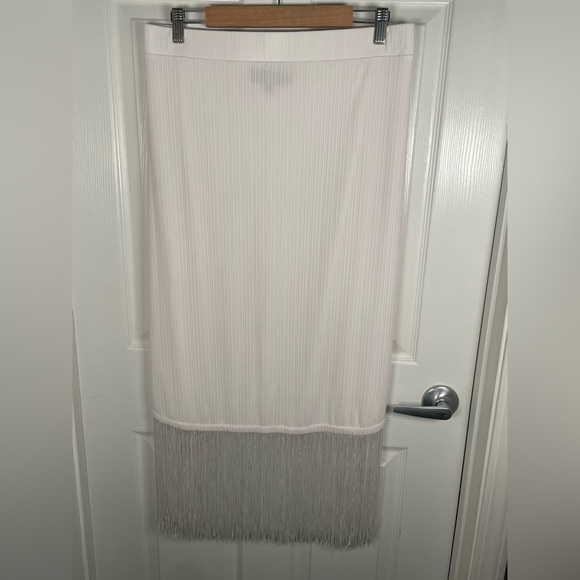 ELOQUII Fringe Skirt NWT Size 28 - Picture 10 of 12